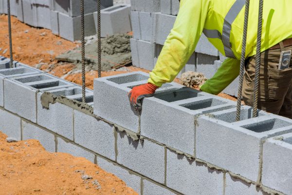 Concrete Blocks Installation in Saint Cloud