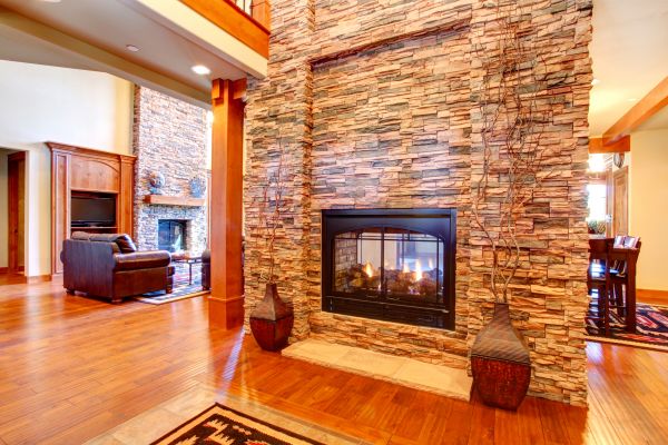 Stone Hearth Installation in Saint Cloud